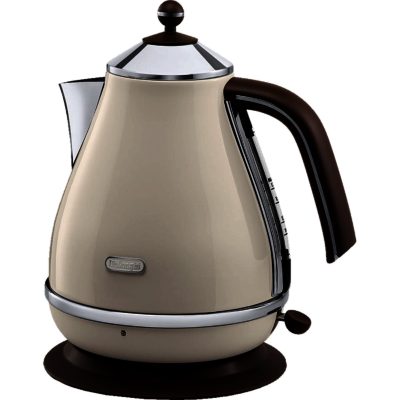 Delonghi KBOV3001.C Vintage Icona Kettle in Dolce Vita Cream Delonghi KBOV3001.C Vintage Icona Kettle in Dolce Vita Cream